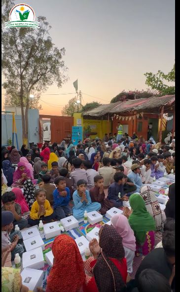 Bringing light and smiles to Abdullah Goth! 